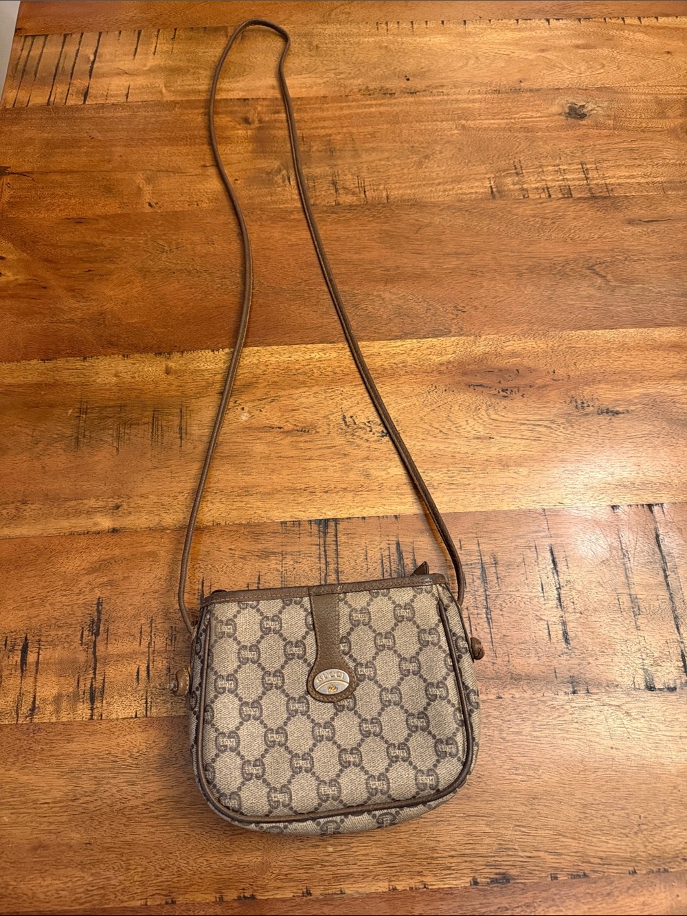 Vintage Authentic Gucci Plus Crossbody